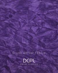 Soft Shiny Crush Velvet Material | GSM 200–280 | Ideal for Sofa Covers, Curtains, Gowns & Jackets  in Surat
